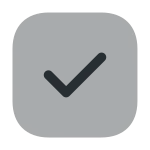 Tick Square SVG Icon